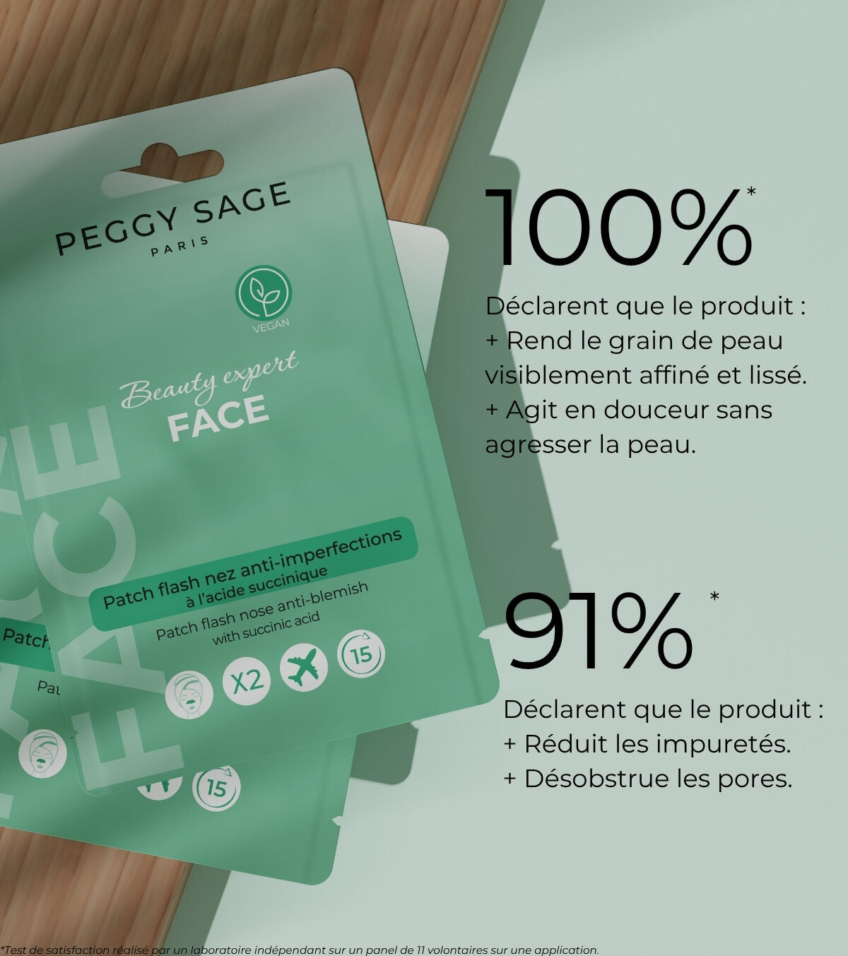PEGGY SAGE - Votre Routine Multimasking Eclat - Masques en sachet