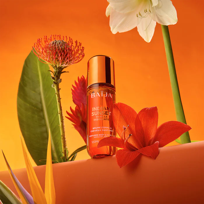 BAIJA – Brume Corps & Cheveux Parfumée Indian Sunset 120ml | Vanille