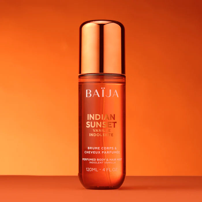 BAIJA – Brume Corps & Cheveux Parfumée Indian Sunset 120ml | Vanille