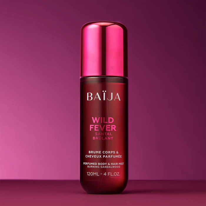 BAIJA – Brume Corps & Cheveux Parfumée Wild Fever 120ml | Santal Brûlant