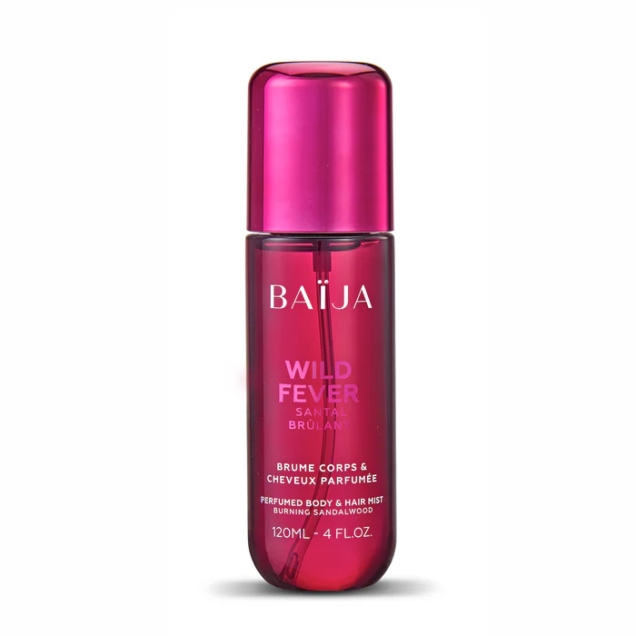 BAIJA – Brume Corps & Cheveux Parfumée Wild Fever 120ml | Santal Brûlant