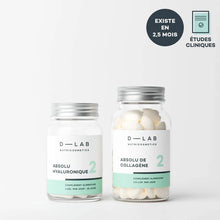 Charger l'image dans la galerie, DLAB - Duo Nutrition Absolue - Collagène et Acide Hyaluronique - Cure 1 mois
