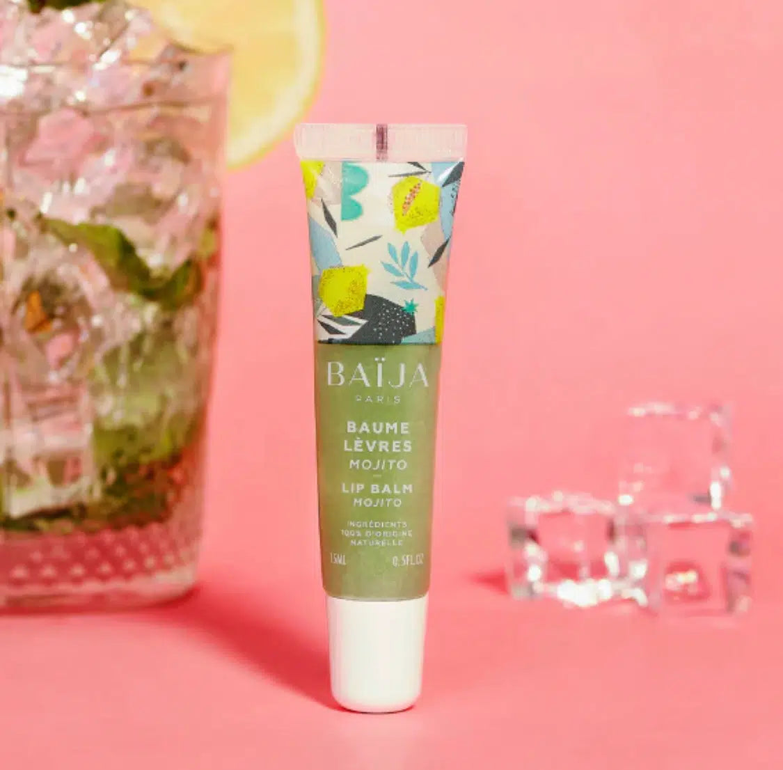 Baume à Lèvres BAÏJA - 15 ml | 100% Naturel - Lèvres Gercées