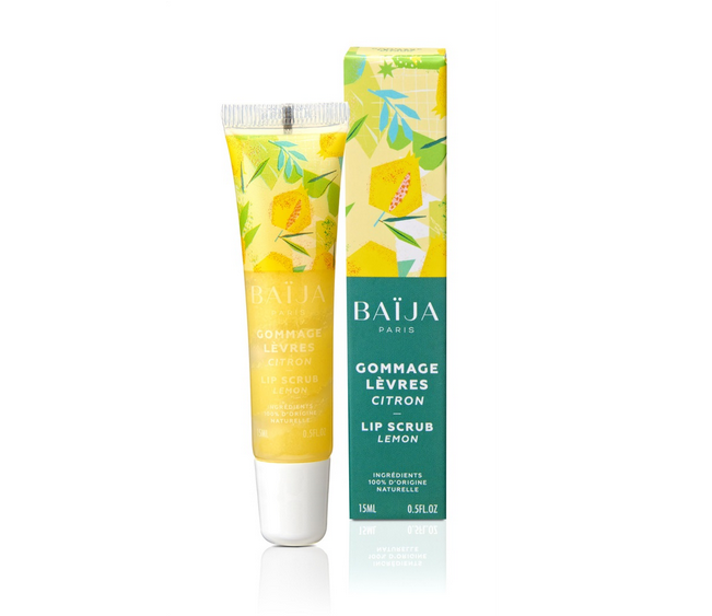 Baïja - Gommage lèvres 15 ml pour adoucir les lèvres avec gourmandises