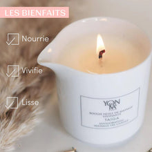 Charger l'image dans la galerie, YONKA - Bougie de Massage TAÏGA - à l'huile de sésame bio, beurre de karité et beurre de mangue