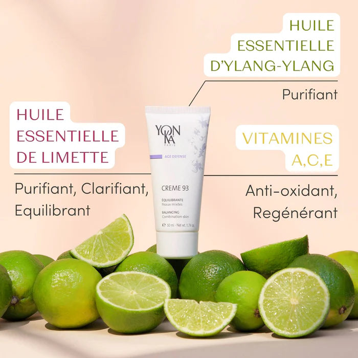 YonKa - CREME 93 - le soin matifiant pour peaux mixtes - 50 ml