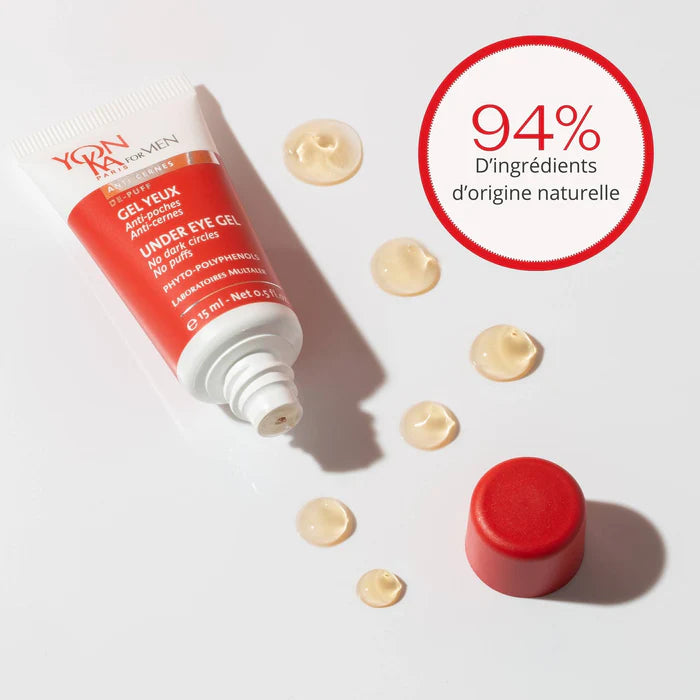 YonKa - GEL YEUX homme anti poches et cernes 15 ml
