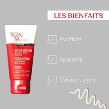 Charger l'image dans la galerie, YONKA - Scrub Mousse - Gommage Visage pour homme 50 ml