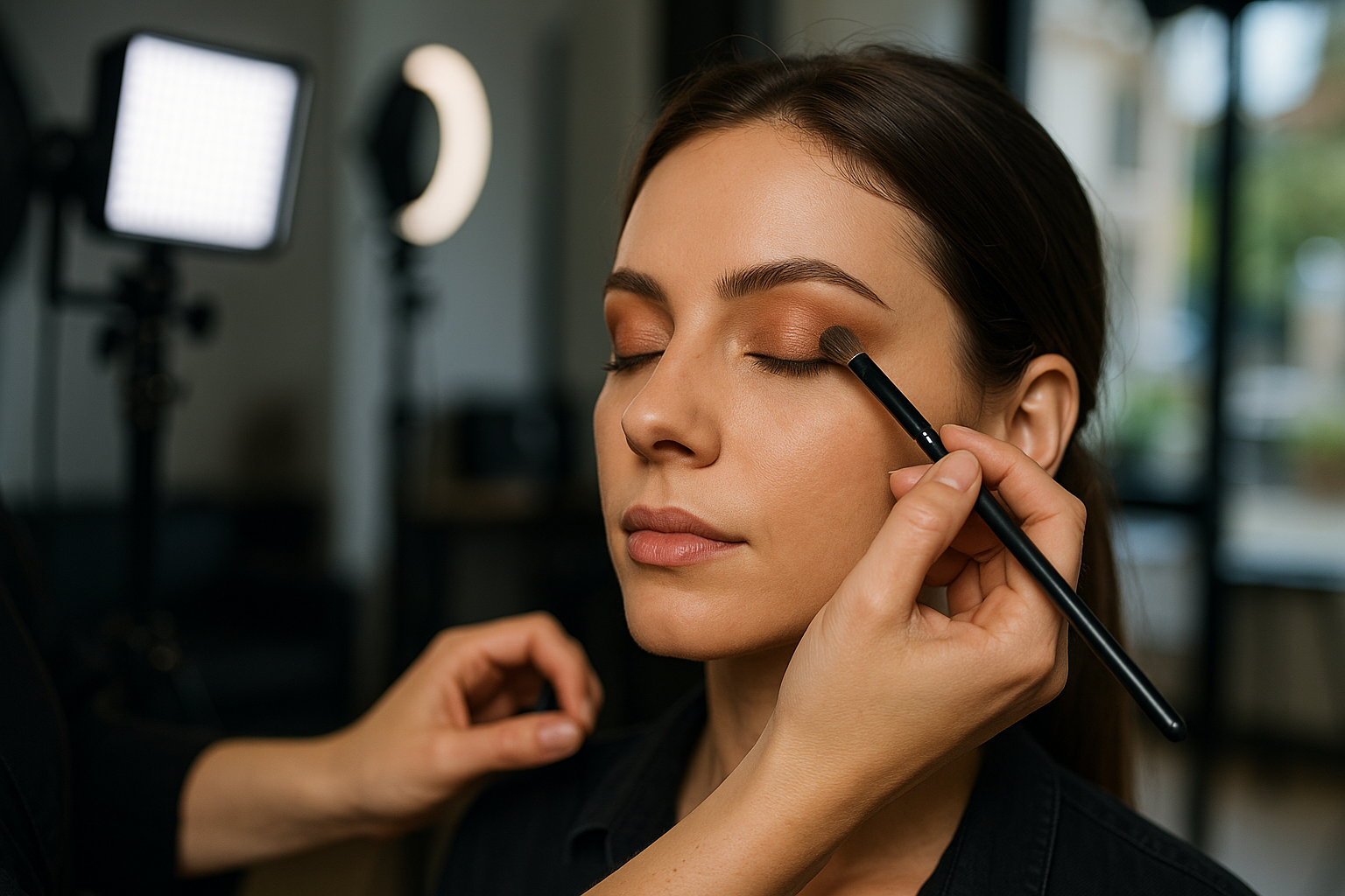 Application de maquillage professionnel