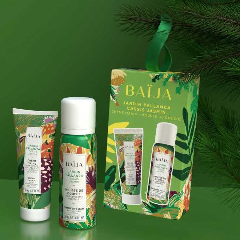 BAIJA - Coffret Secret Santa - Crème Mains + Mousse de Douche senteur au choix