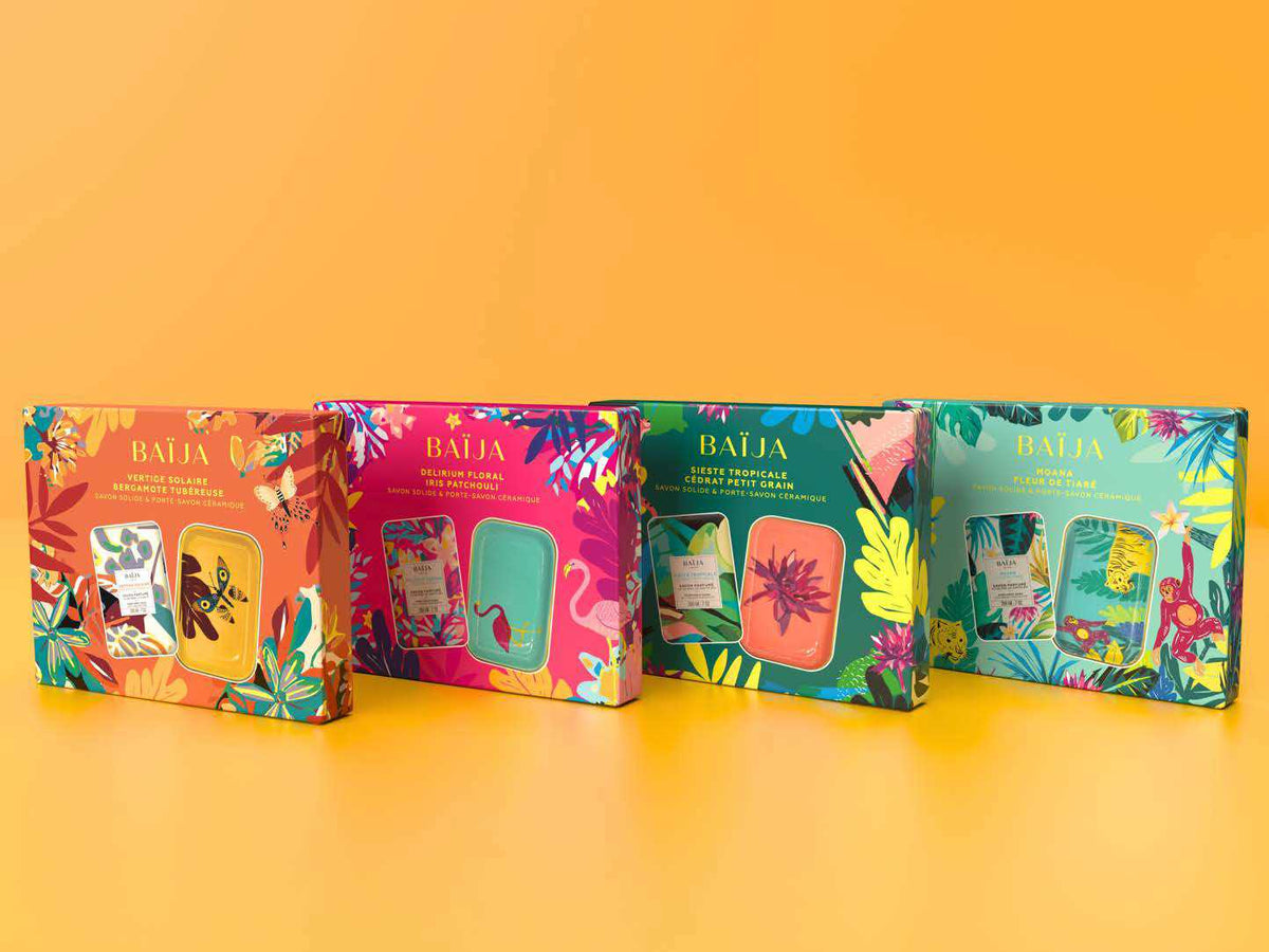 Coffret Savons Artisanaux Parfum Ch5 - Idée Cadeau Bien-être 240g