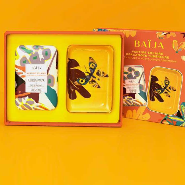 Coffret Savon BAIJA - coupelle céramique + savon BAIJA - Une idée cadeau qui plaira à toute la famille !