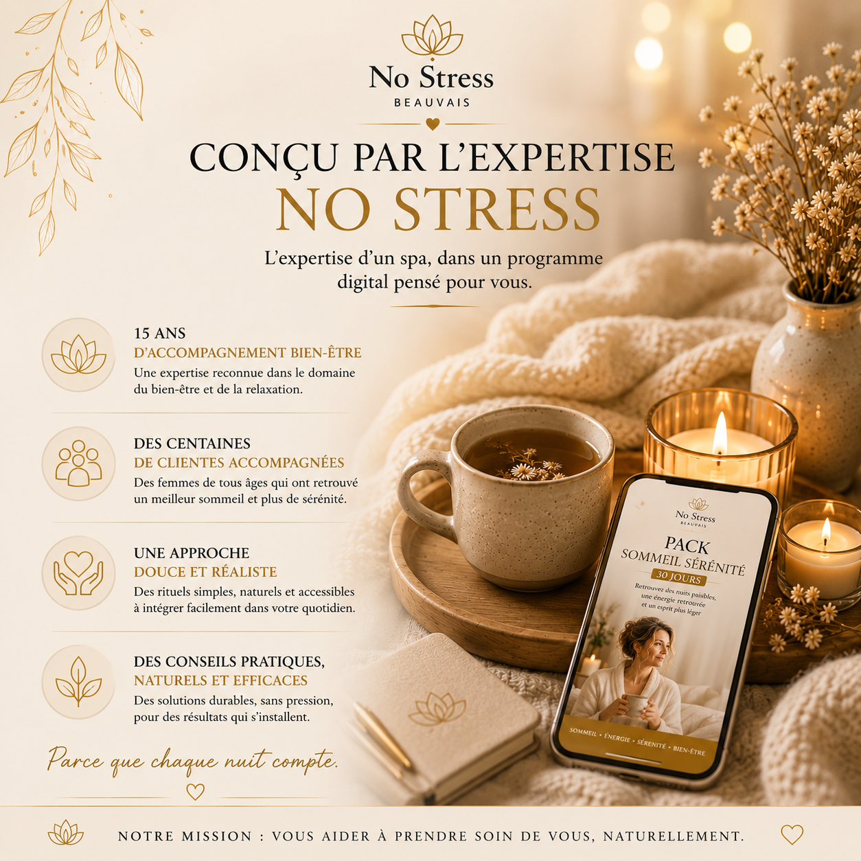 Pack Sommeil & Sérénité 30 Jours – Programme Digital