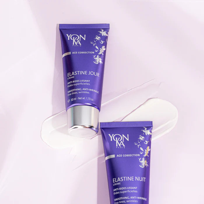 YONKA - Elastine crème Jour - Crème Anti-rides Lissante - 50 ml