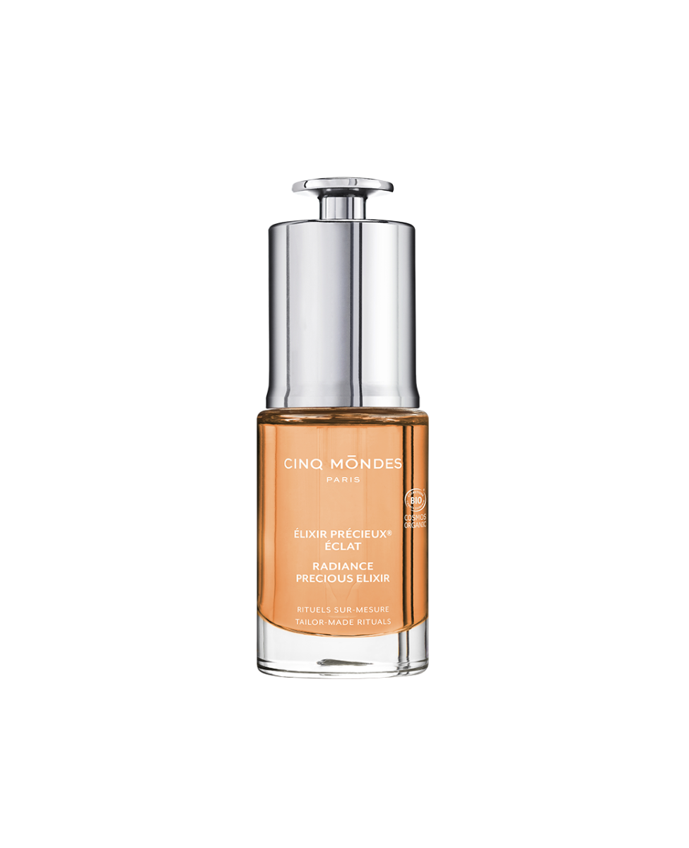 Elixir Précieux Éclat Cinq Mondes 15ml - Sérum Illuminateur Rituel de Bali