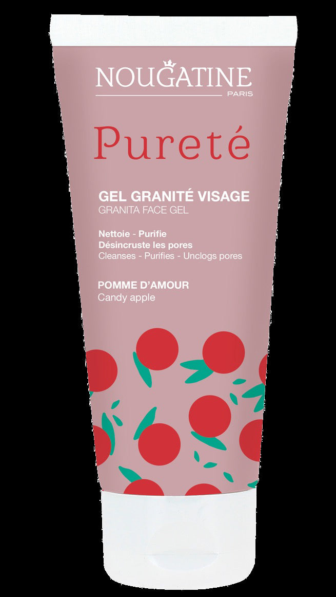 NOUGATINE – Gel Granité Visage Pureté | Nettoyant Préados 125 ml