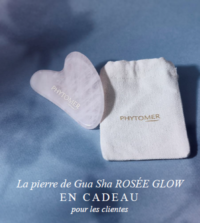 Offre Spéciale Rosée Glow Phytomer – Crème 50 ml + Pierre Gua Sha EN CADEAU