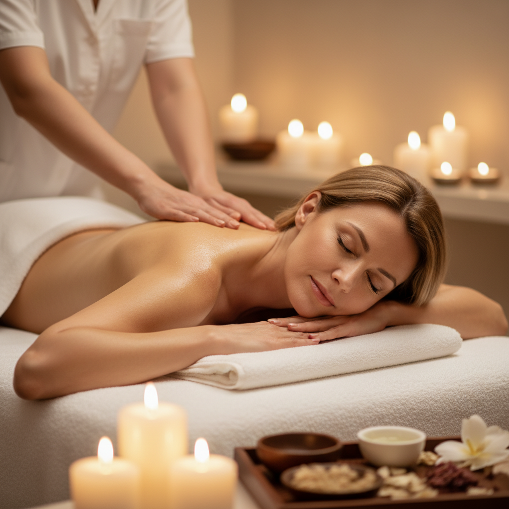 Cure sommeil et sérénité 45+ massage relaxant pré-ménopause Beauvais — Spa No Stress
