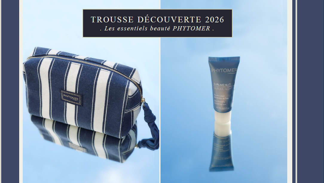 Trousse Découverte Phytomer – 5 Soins Iconiques Format Voyage