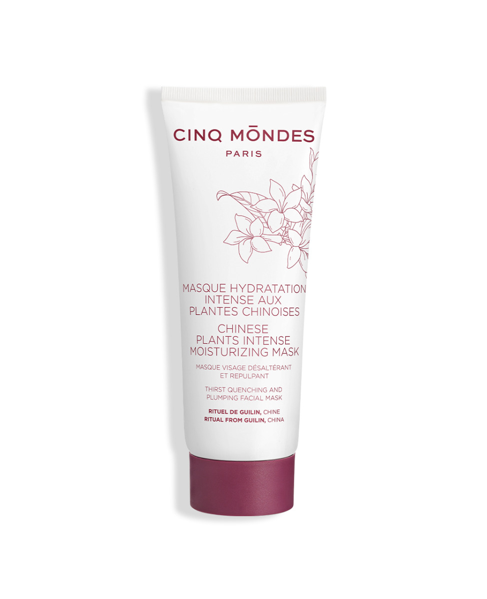 Masque Hydratation Intense 7 Plantes Chinoises Cinq Mondes 60ml - Rituel Guilin