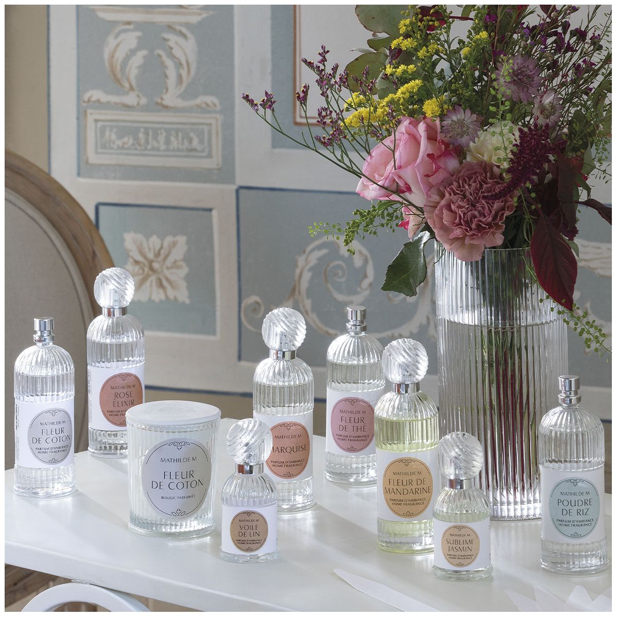 Parfum d'Ambiance Les Intemporels MATHILDE M - 100 ml | Spray Maison Premium