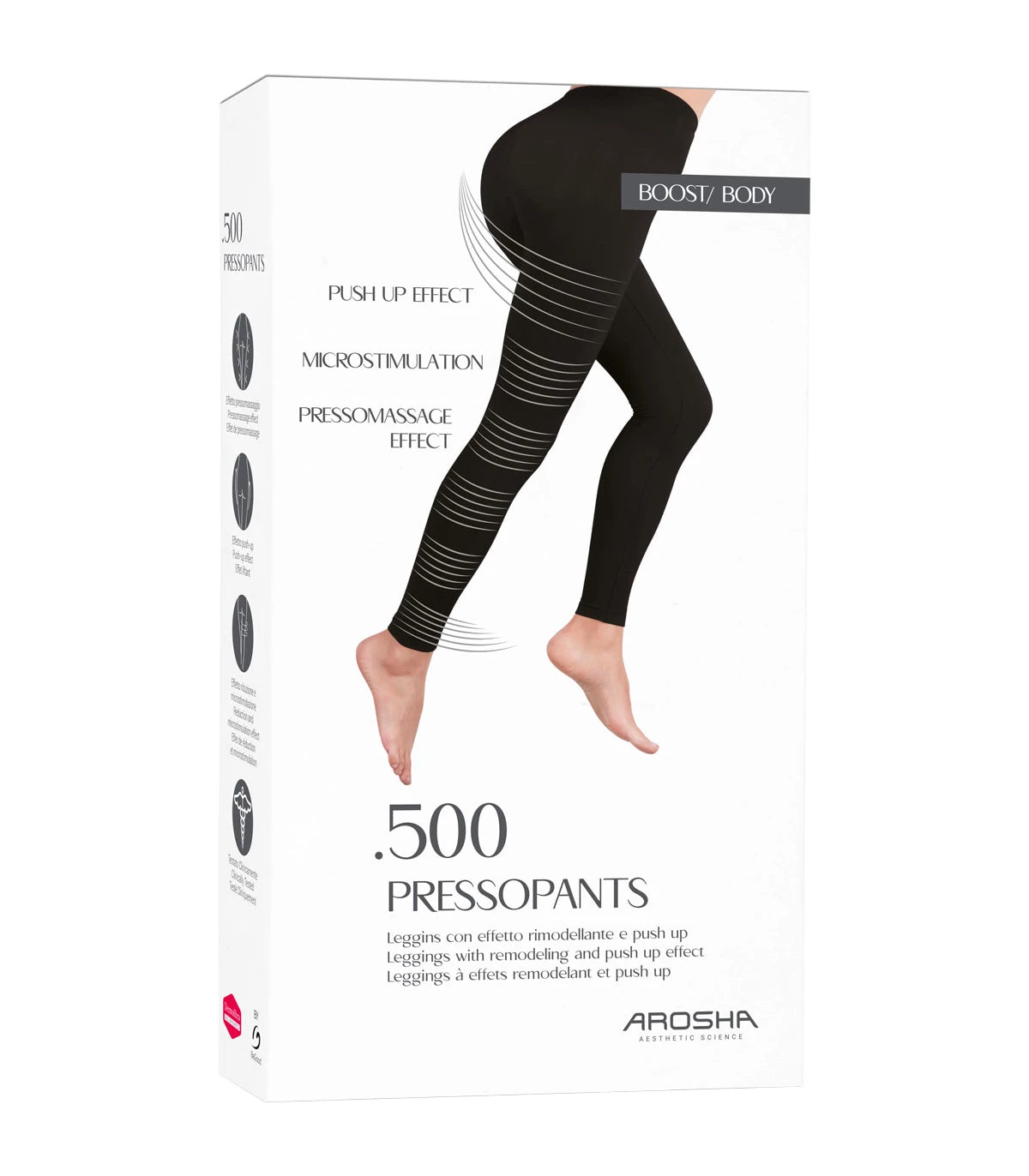 PRESSOPANTS Arosha - legging infrarouges en dermofibre bio