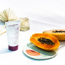 Charger l'image dans la galerie, Purée de Papaye Cinq Mondes 150ml - Douche Exfoliante Enzymatique