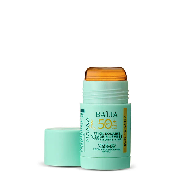 BAIJA - Stick Solaire Visage et Lèvres SPF 50+ • Moana