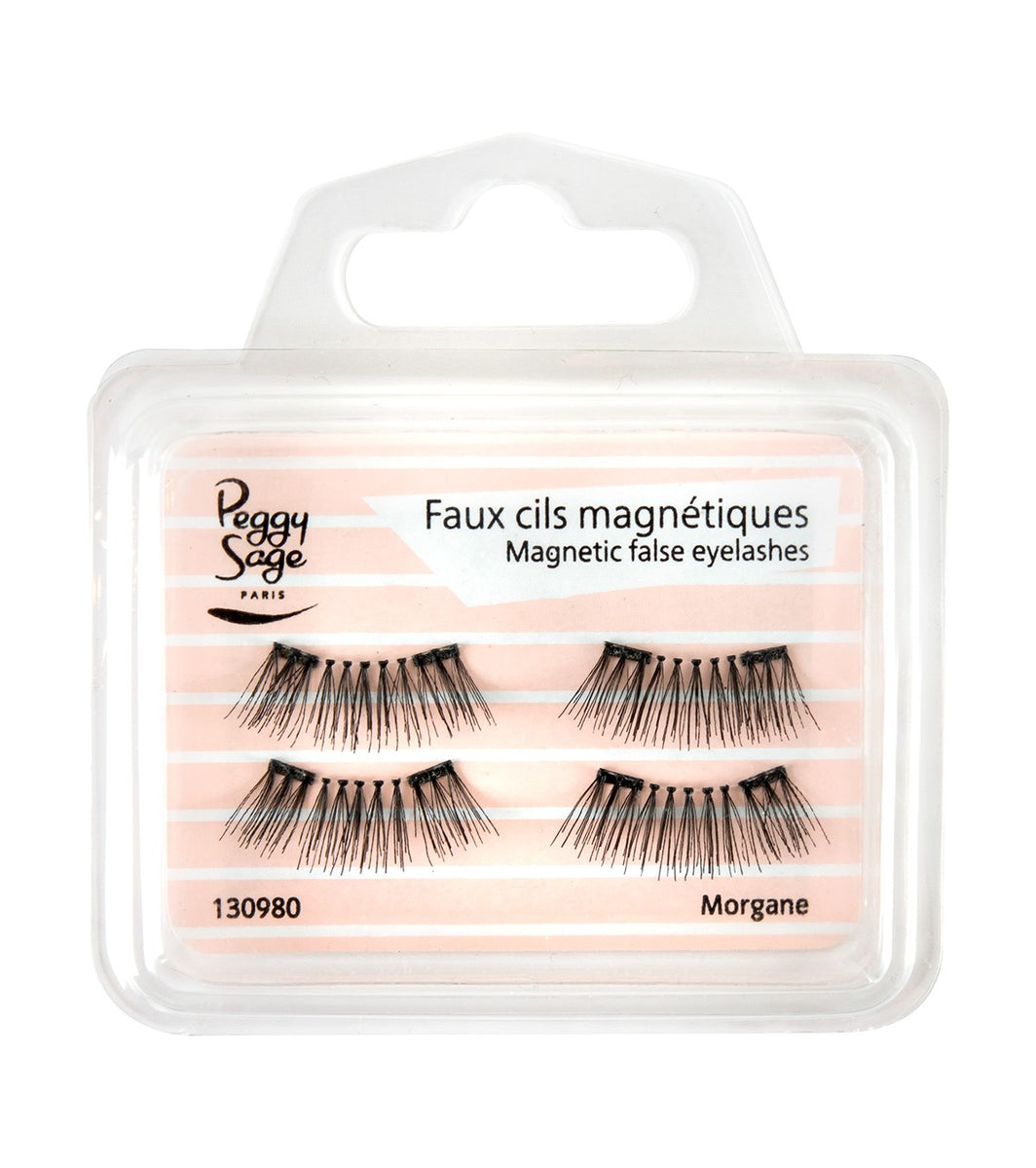 Faux Cils Peggy Sage Regard Angelique - Teinte Noir, Effet Naturel, Longueur Medium, Neuf Sous Blister