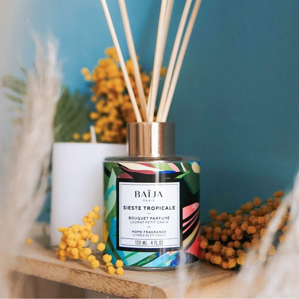 Bouquet Parfumé BAÏJA - 120 ml | Diffuseur à Bâtonnets - Senteurs au Choix