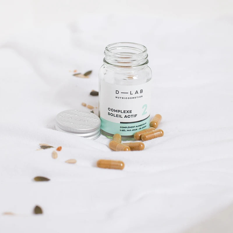 COMPLEXE SOLEIL ACTIF DLAB pour un hale naturel