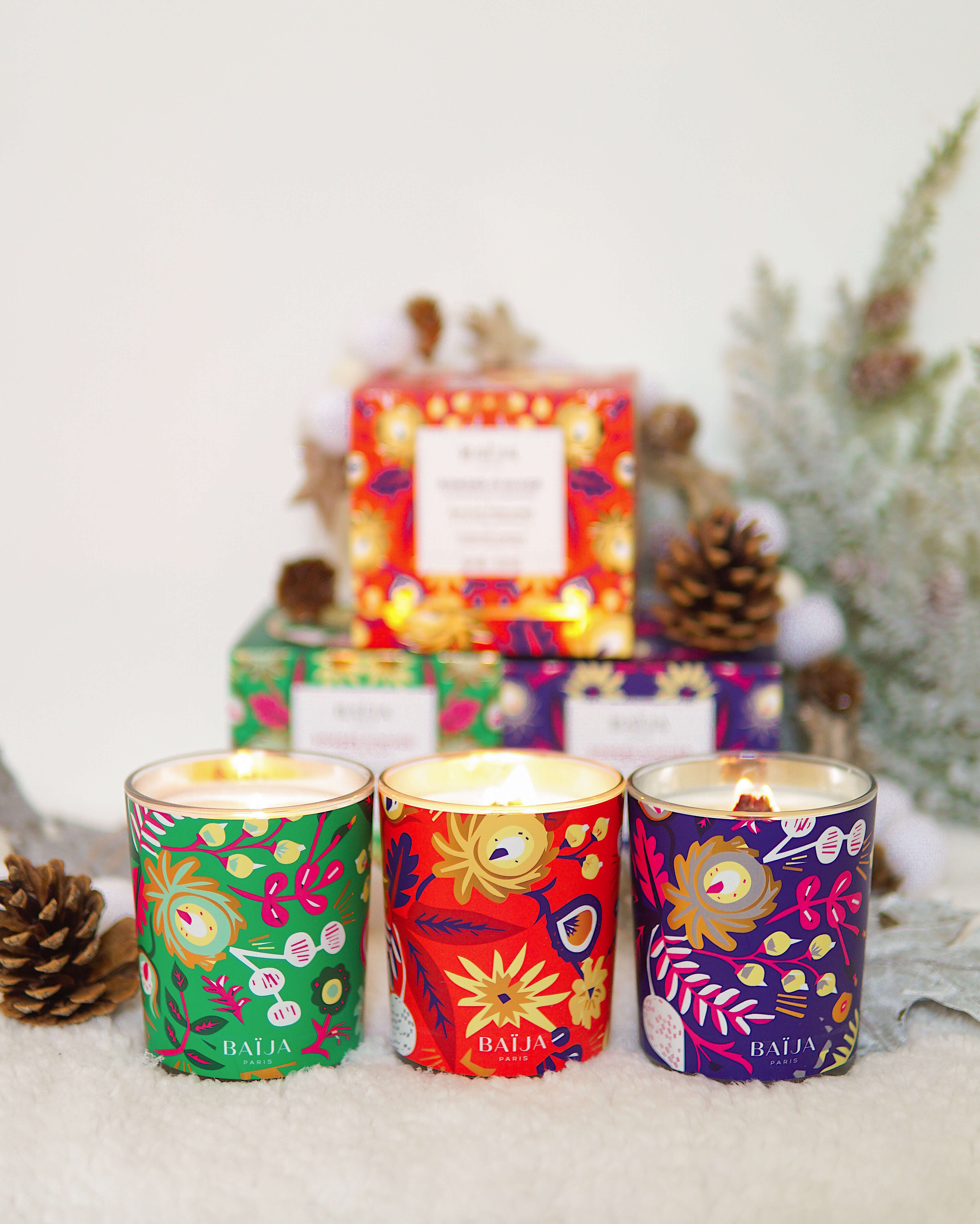 bougie BAIJA "Songes d'Hiver" 265 grs
