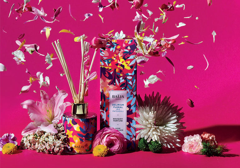 Bouquet Parfumé BAÏJA - 120 ml | Diffuseur à Bâtonnets - Senteurs au Choix