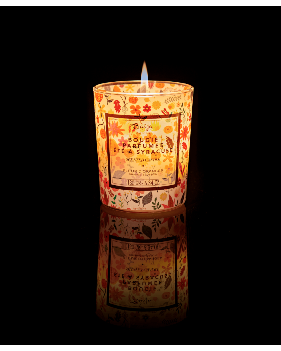 Bougie artisanale cire végétale Baïja