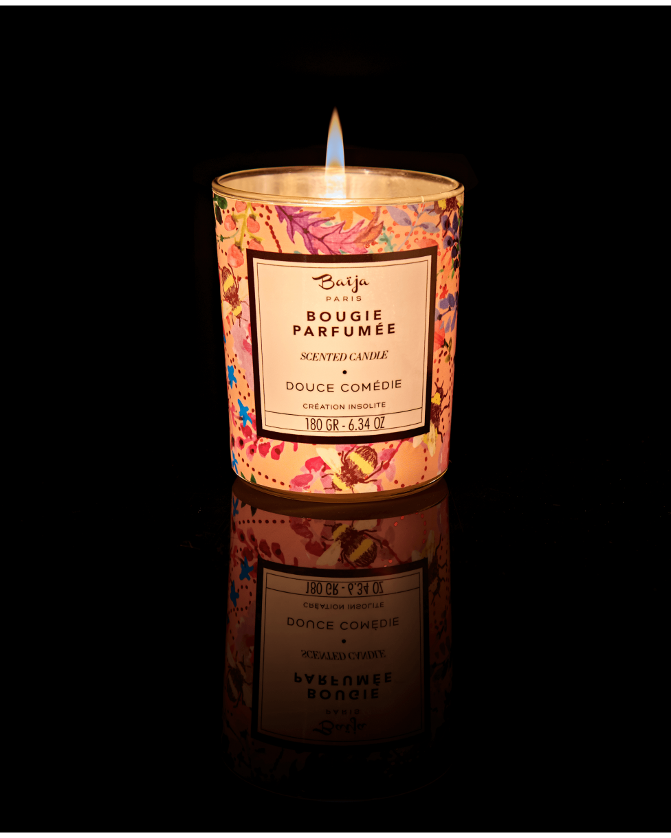 Bougie artisanale cire végétale Baïja