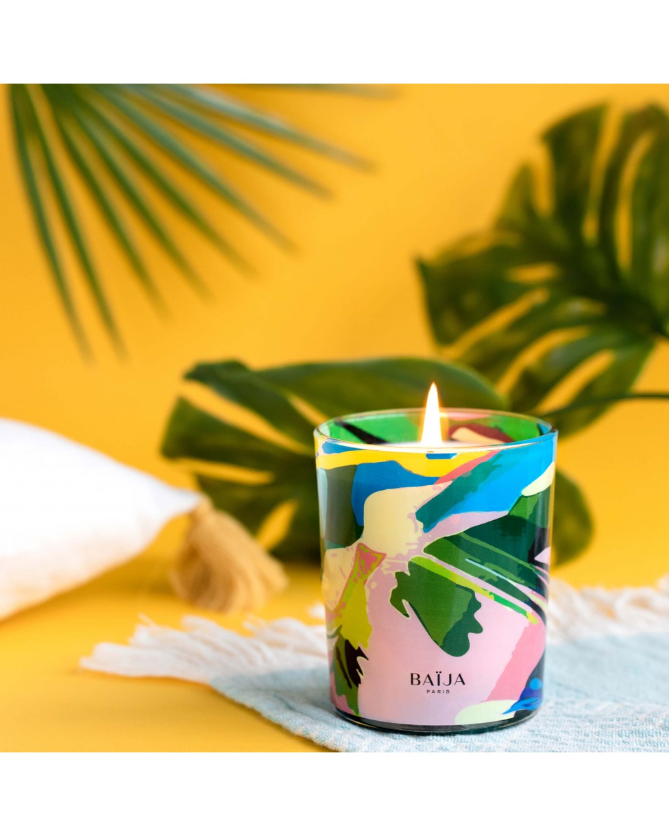 Bougie artisanale cire végétale Baïja