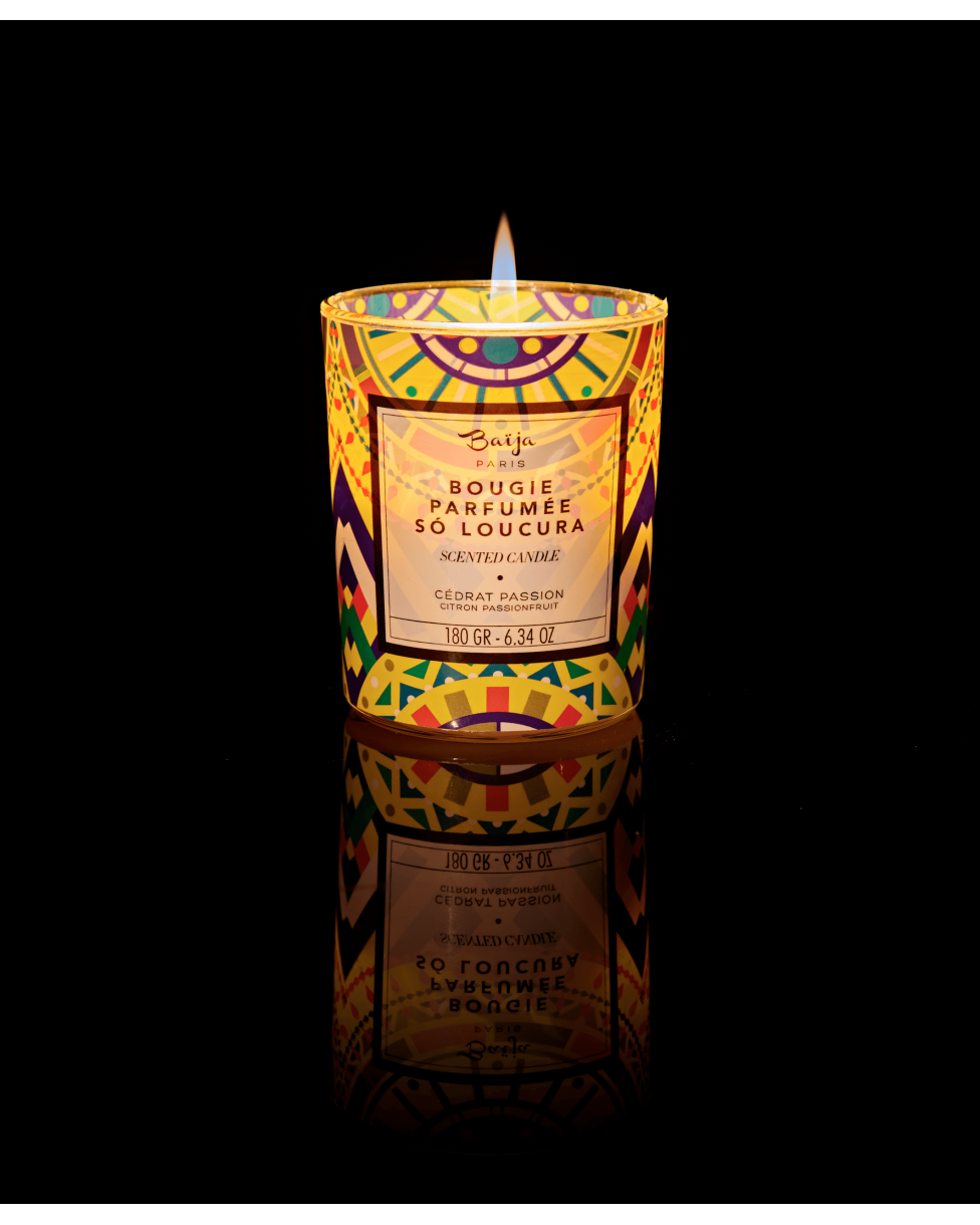 Bougie artisanale cire végétale Baïja