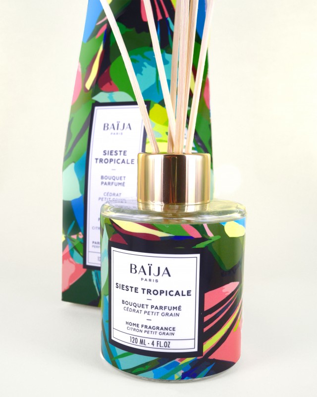 Bouquet Parfumé BAÏJA - 120 ml | Diffuseur à Bâtonnets - Senteurs au Choix