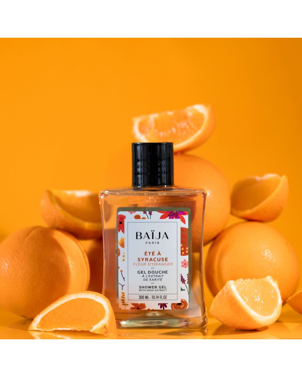 Gel Douche BAÏJA - 300 ml | Extrait de Karité - Senteurs au Choix