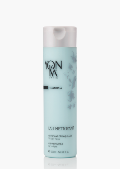 Lait Nettoyant Visage et Yeux YONKA - 200 ml | Nettoyant Démaquillant Confort