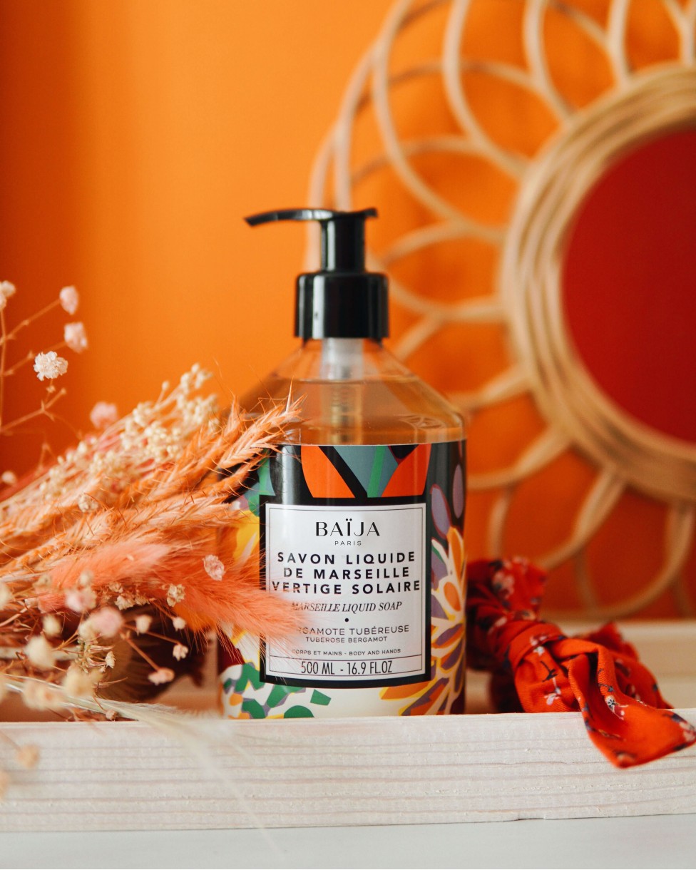 Savon liquide parfumé Baïja
