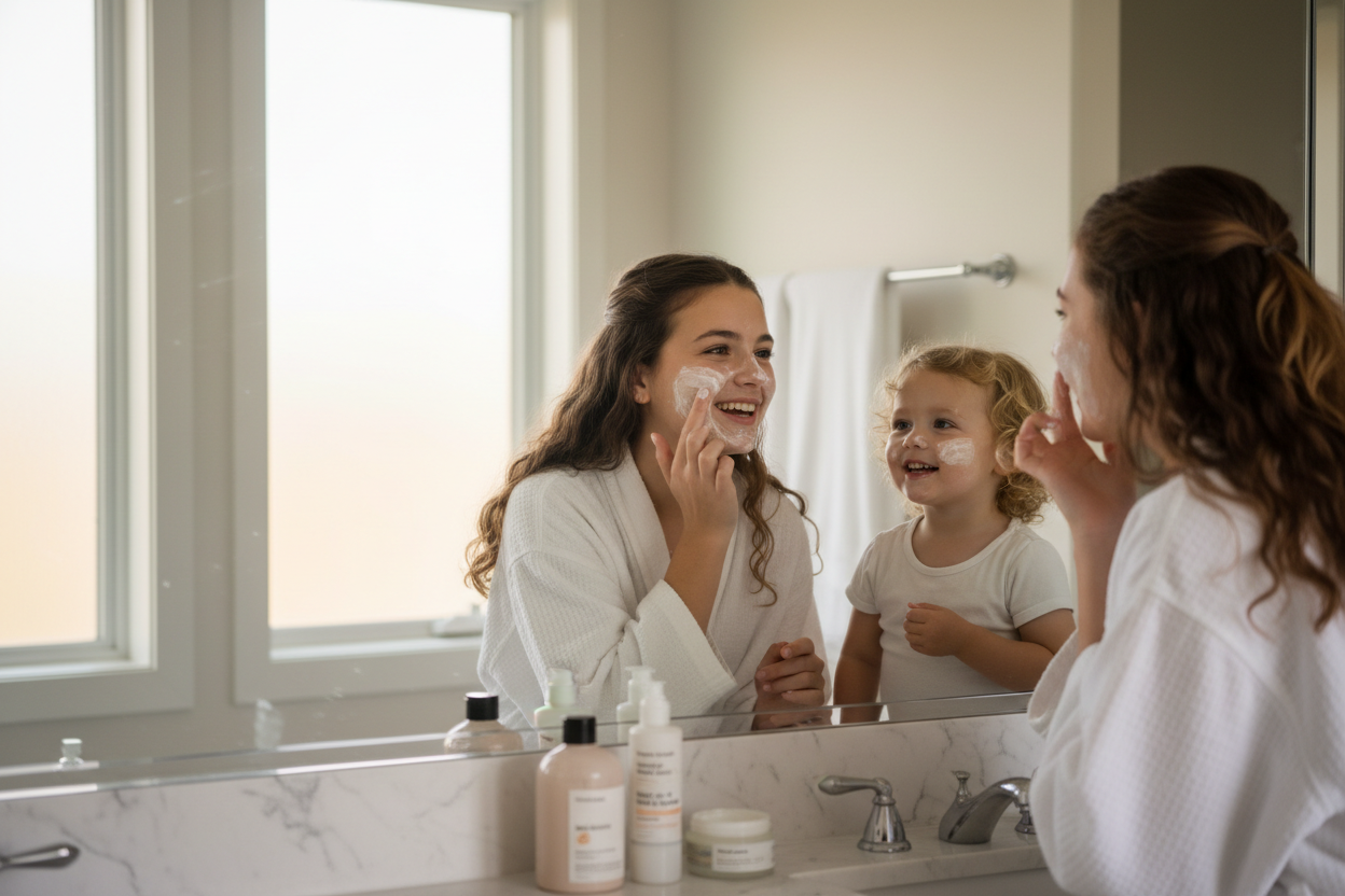 Cosmétiques enfants adolescents soins doux naturels Nougatine Phytomer – No Stress Beauvais"