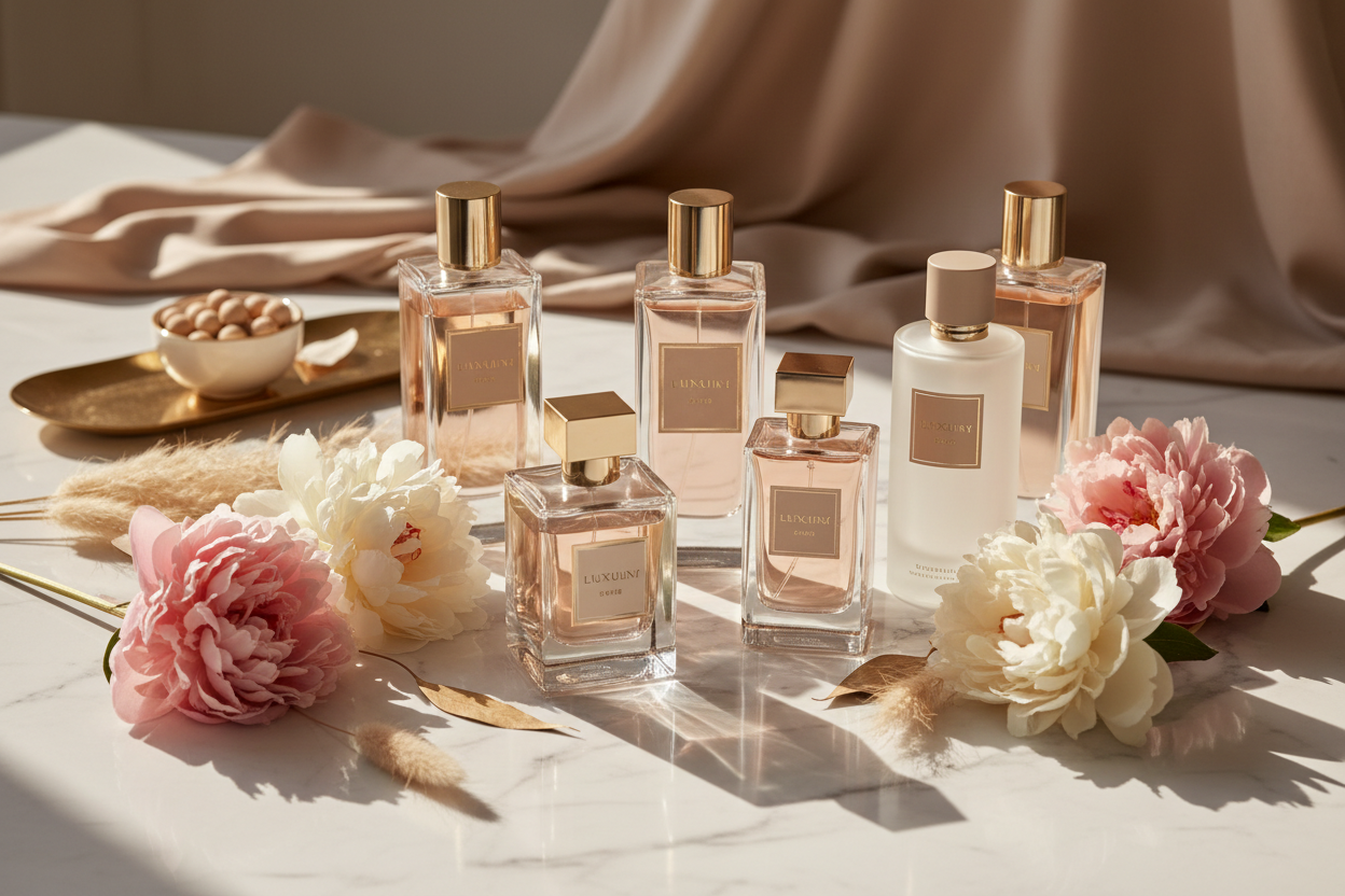 Parfums flacons lifestyle premium
