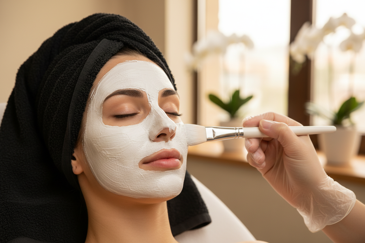 Soin visage purifiant nettoyage en profondeur masque argile – Spa No Stress Beauvais