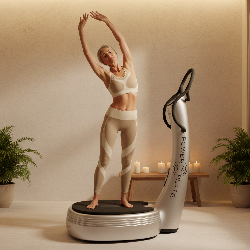 Stretching Power Plate
