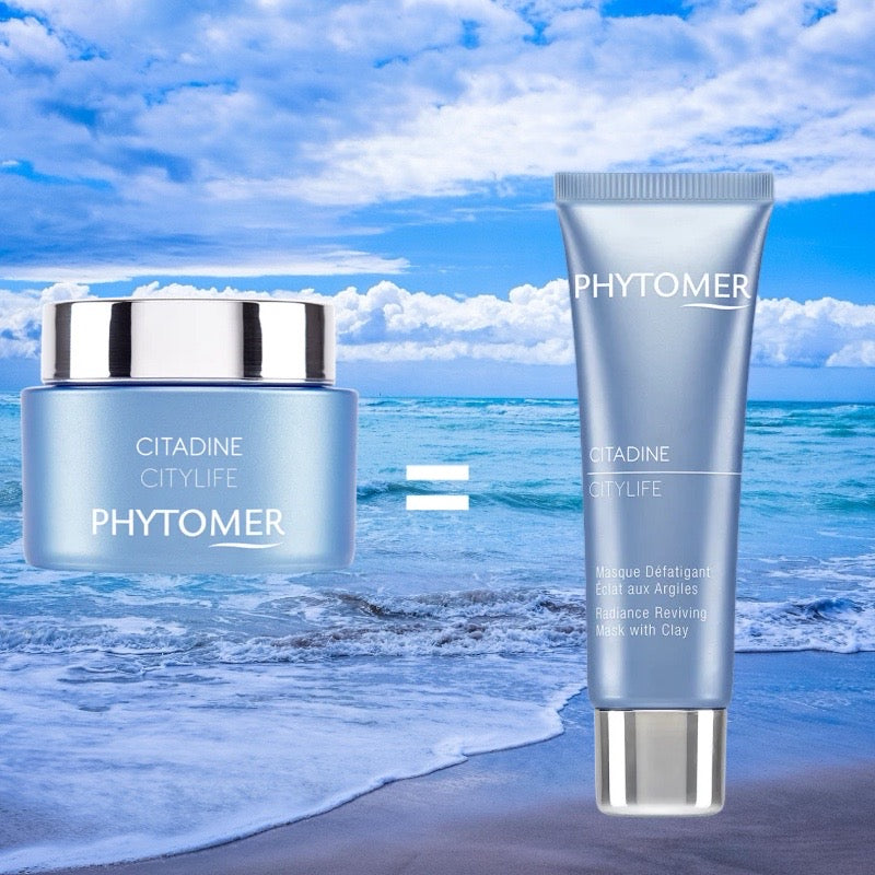Rituel Anti Pollution et Détox PHYTOMER Citadine - Masque Citadine Offert - Pour Renouer avec une Peau Saine