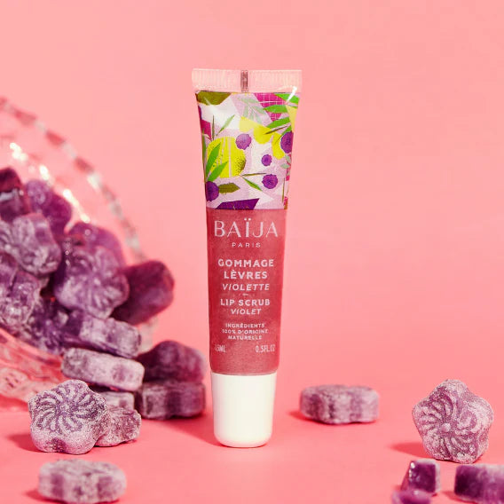 Baïja - Gommage lèvres 15 ml pour adoucir les lèvres avec gourmandises