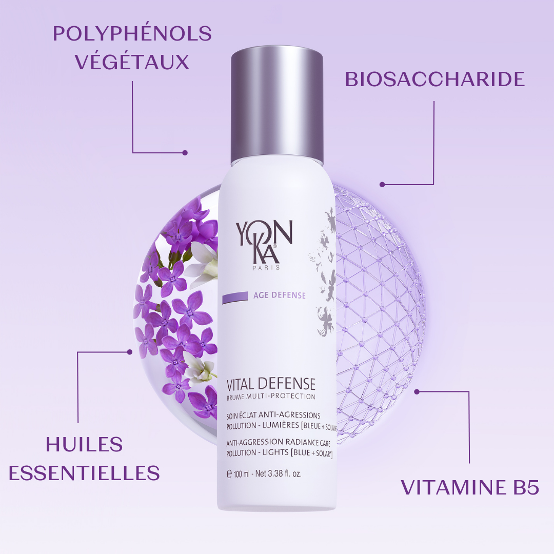 Brume Vital Défense - Yon-Ka - Brume Multiprotection en spray 100 ml