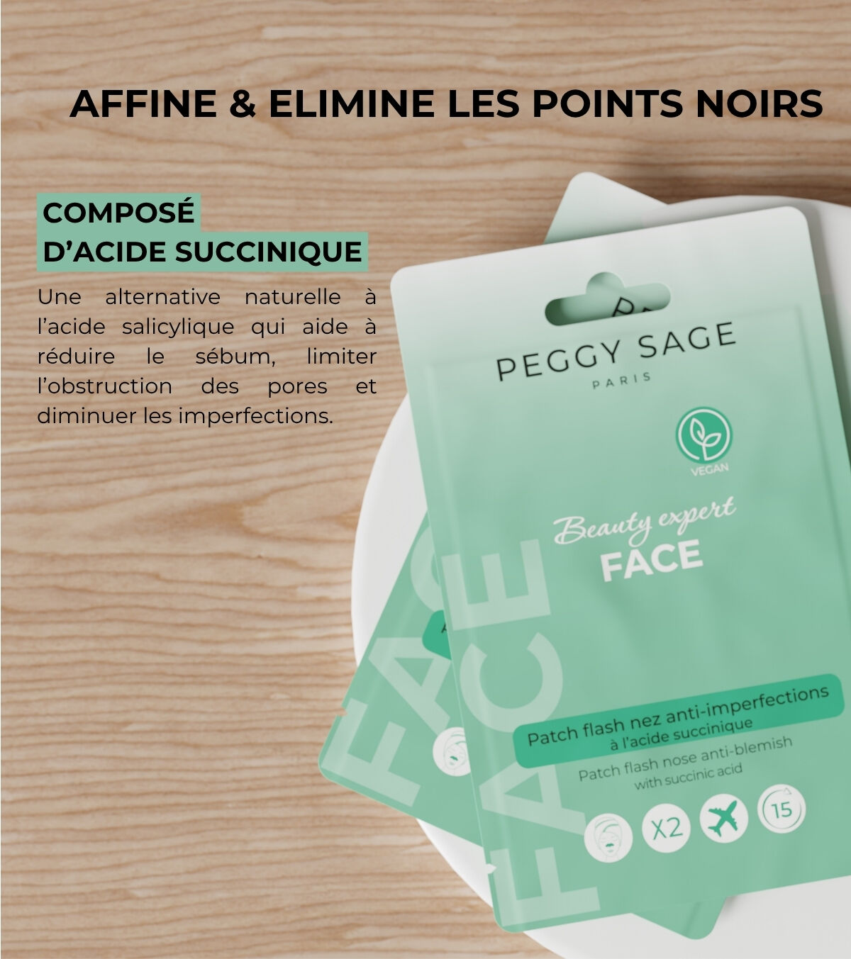 PEGGY SAGE - Votre Routine Multimasking Eclat - Masques en sachet