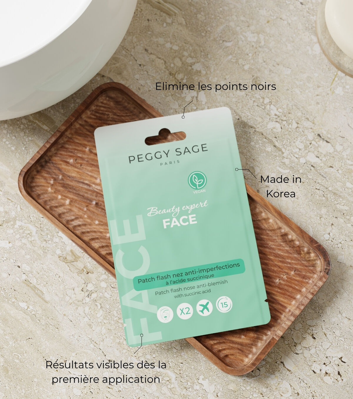 PEGGY SAGE - Votre Routine Multimasking Eclat - Masques en sachet
